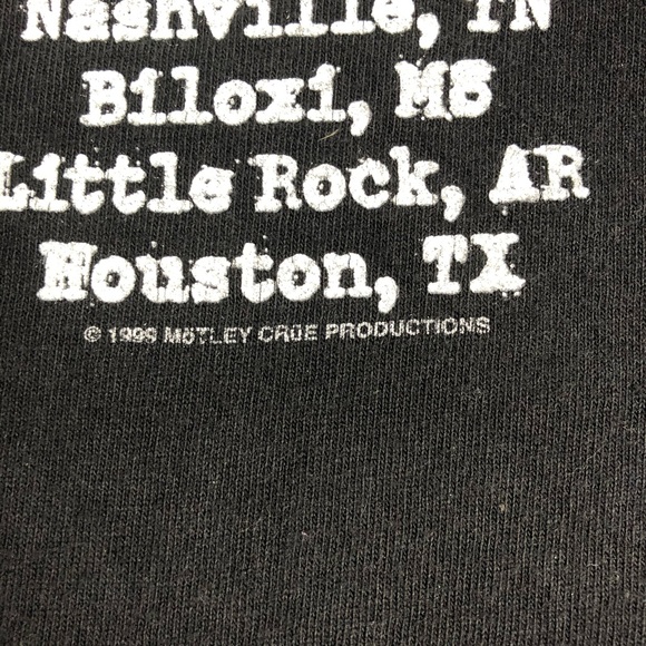 Vintage Mötley Crue & Scorpions tour tee shirt - Picture 6 of 6